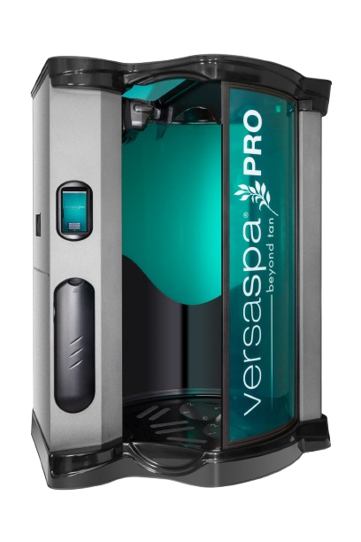 VersaPro spray tan booth with multiple options